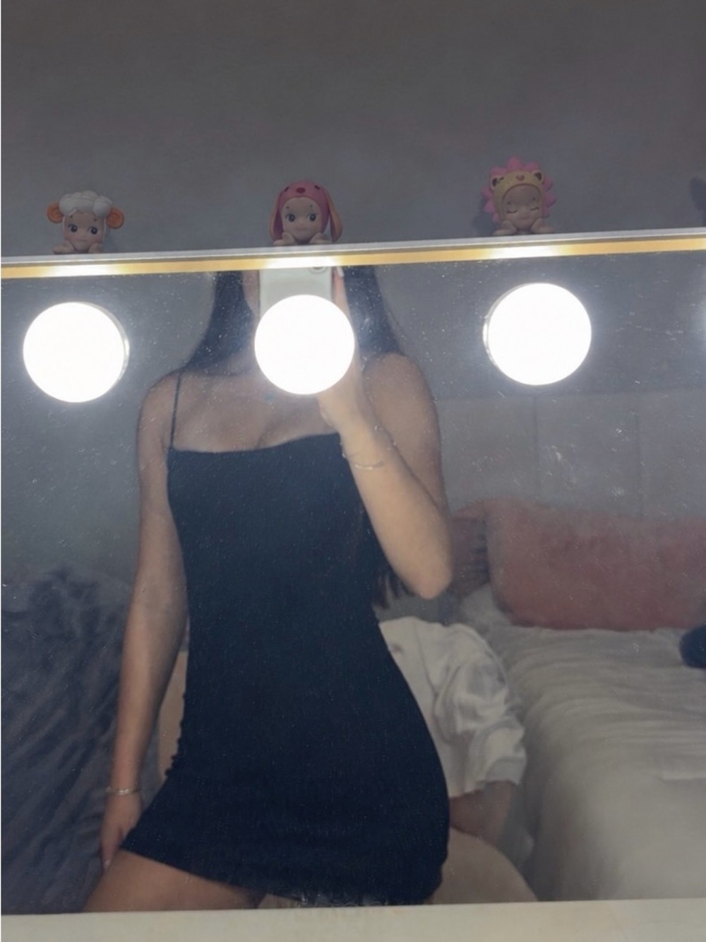 Black Windsor Mini Dress - XS